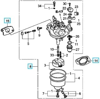 Honda ホンダ除雪機 キャブレター ガスケット セット HSS655c拍卖