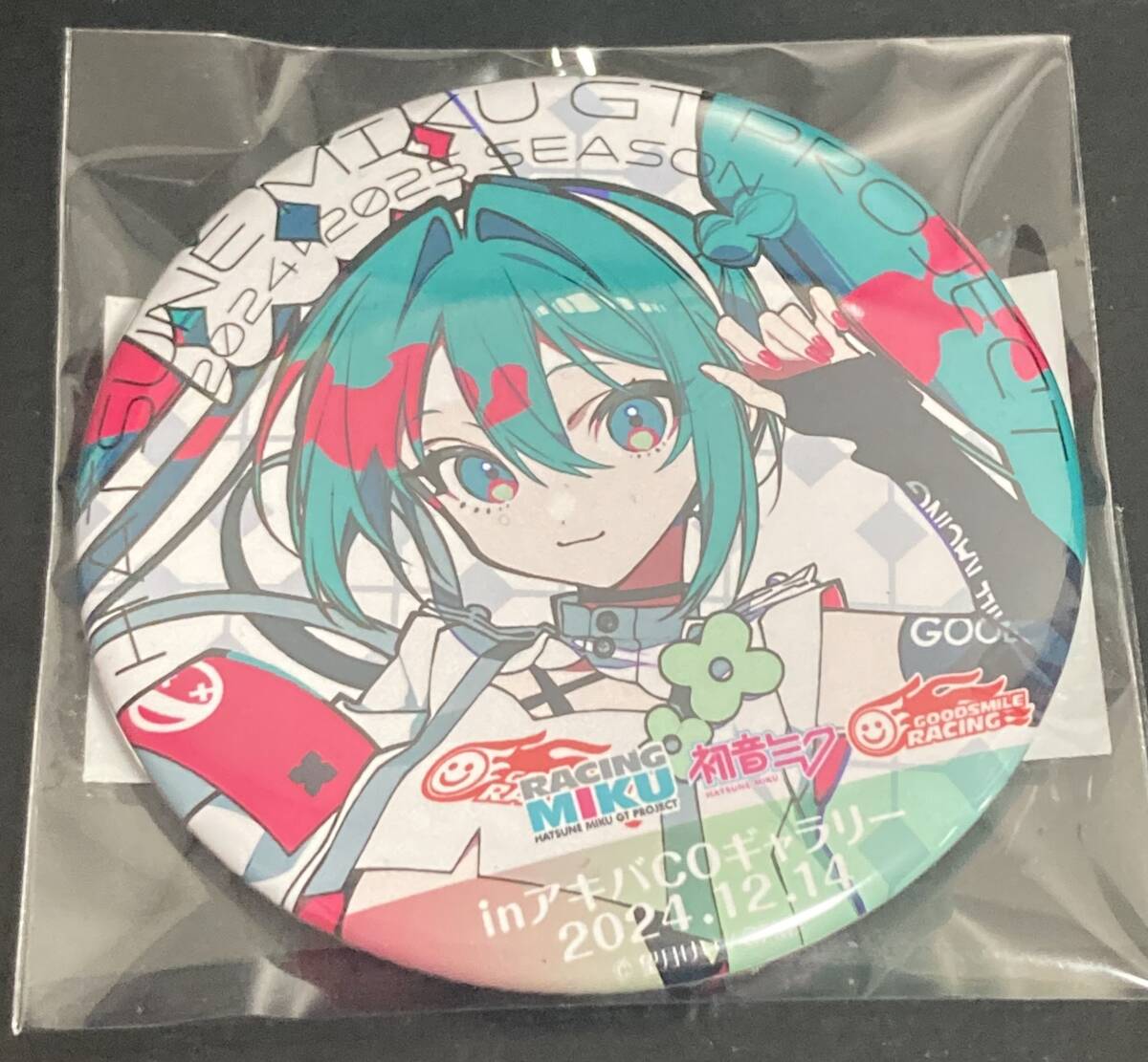 新品 未使用 レーシングミク 2025Ver. お披露目缶バッジ 初音ミク拍卖