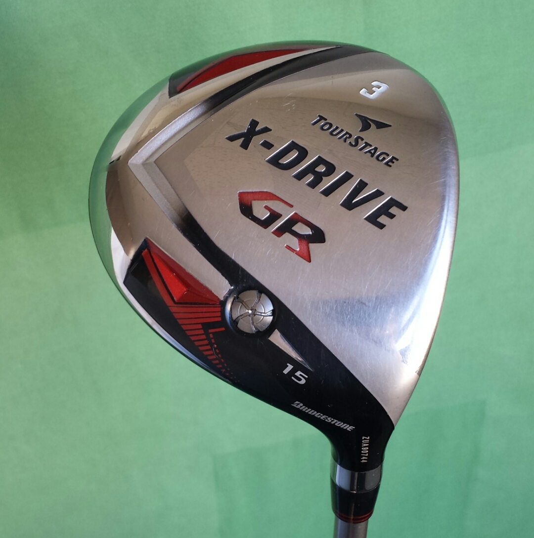 ツアーステージ X-DRIVE GR フェアウェイウッド #3 TourAD B10-03W フレックス S ☆中古☆ 【ブリヂストン】 拍卖