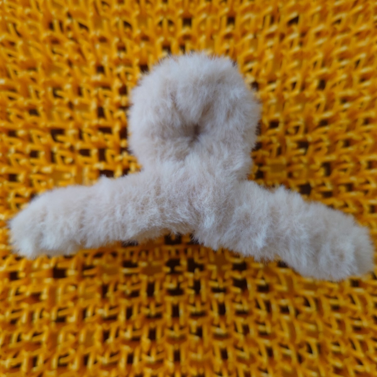 【訳あり】 バンスクリップ ヘアクリップ ライトブラウン ゆうパケットプラス発送拍卖