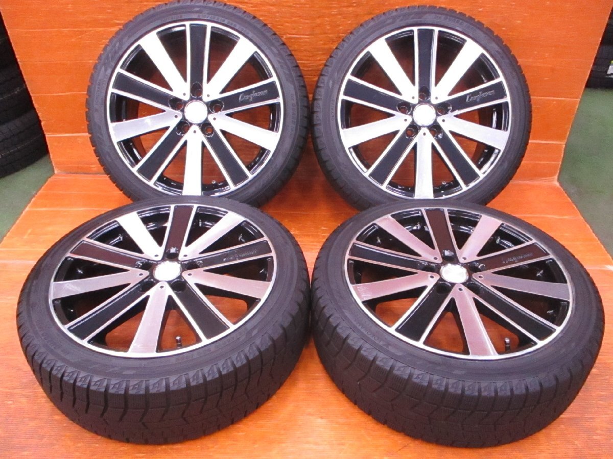 【O4 Lxryhanes 18インチ 7.5J +48 5-114.3 iceGUARD iG60 215/45R18 中古ホイール&中古スタッドレスセット ノア ヴォクシーエスクァイア拍卖