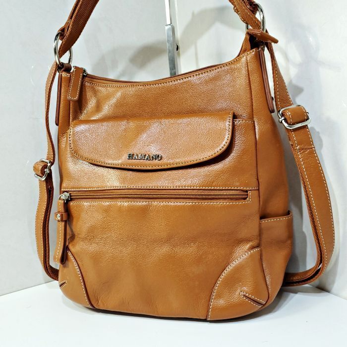 ハマノ HAMANO 濱野皮革工藝 3way レザー 本革 A4収納 ハンドバッグ ショルダーバッグ リュック バックパック 8842753e20250127拍卖