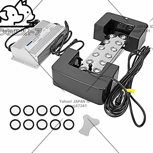超音波霧発生装置 超音波 ミストメーカー 12ヘッド 8500ml/ H フロート付き 室内9㎡ 室外6㎡適用 スペアの10霧化スライス付き拍卖