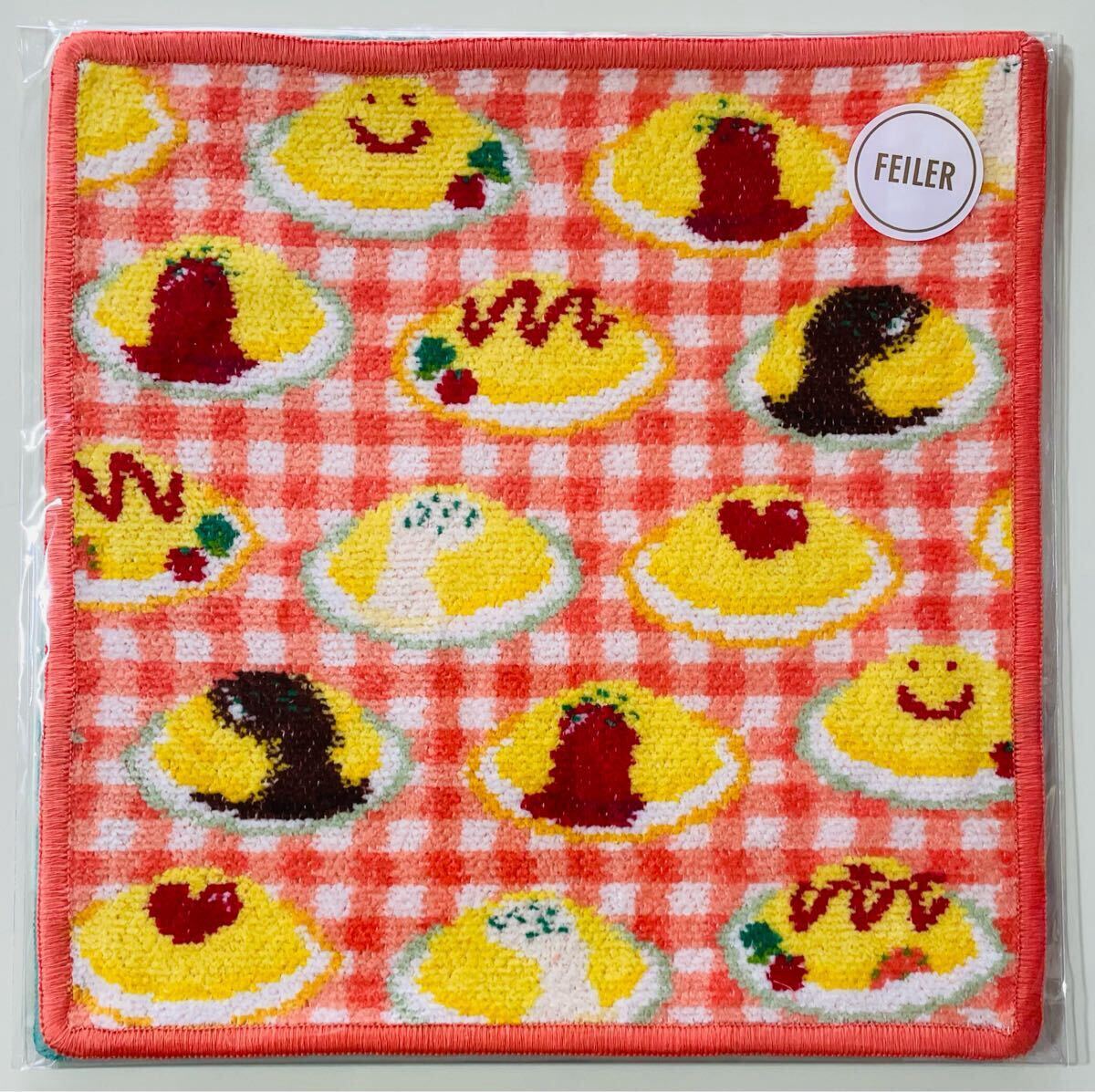 FEILER ハッピーオムライス ハンカチ フェイラー ラブラリー タオルハンカチ拍卖
