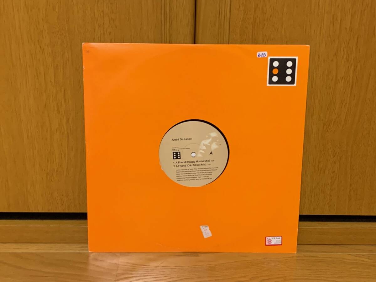 ANDRE DE LANGE ♪A FRIEND SWE オリジナル拍卖
