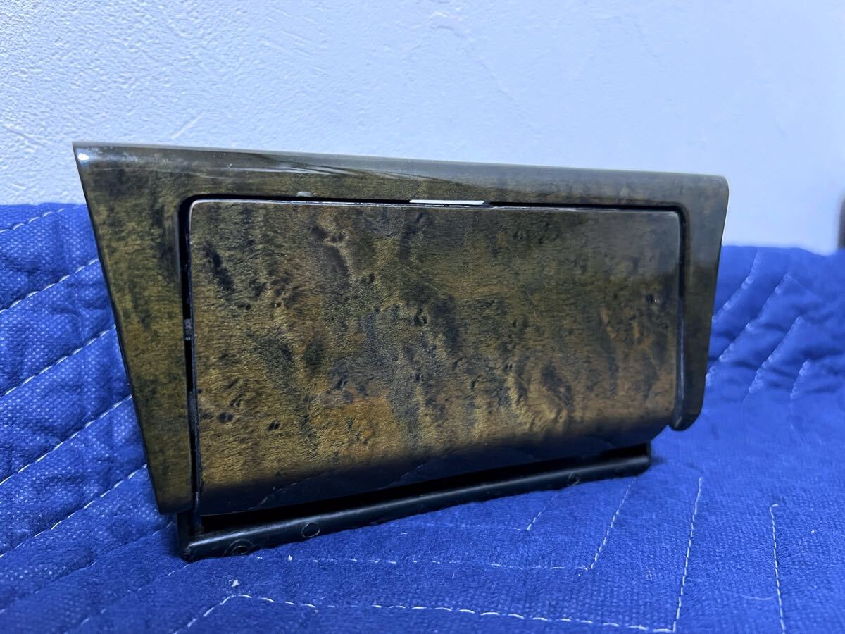 超希少 W124 E500 リミテッド限定 ブラックバーズアイ ウッド アッシュトレイ 灰皿 AMG/LTD/500E/E36T/内張/パネル/オートファッション拍卖