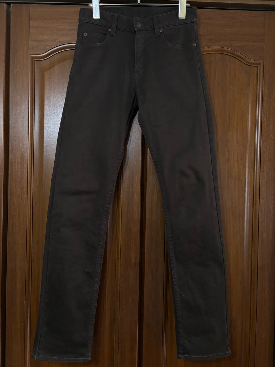 Levi's リーバイス 505 5ポケットパンツ ダークブラウン サイズ28拍卖