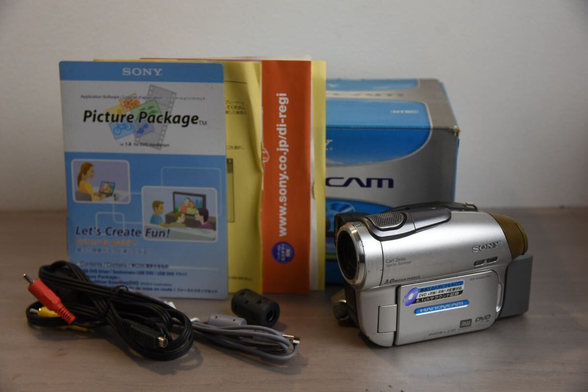 デジタルビデオカメラ SONY ソニー ハンディカムhandycam DCR-DVD403 250119W7拍卖
