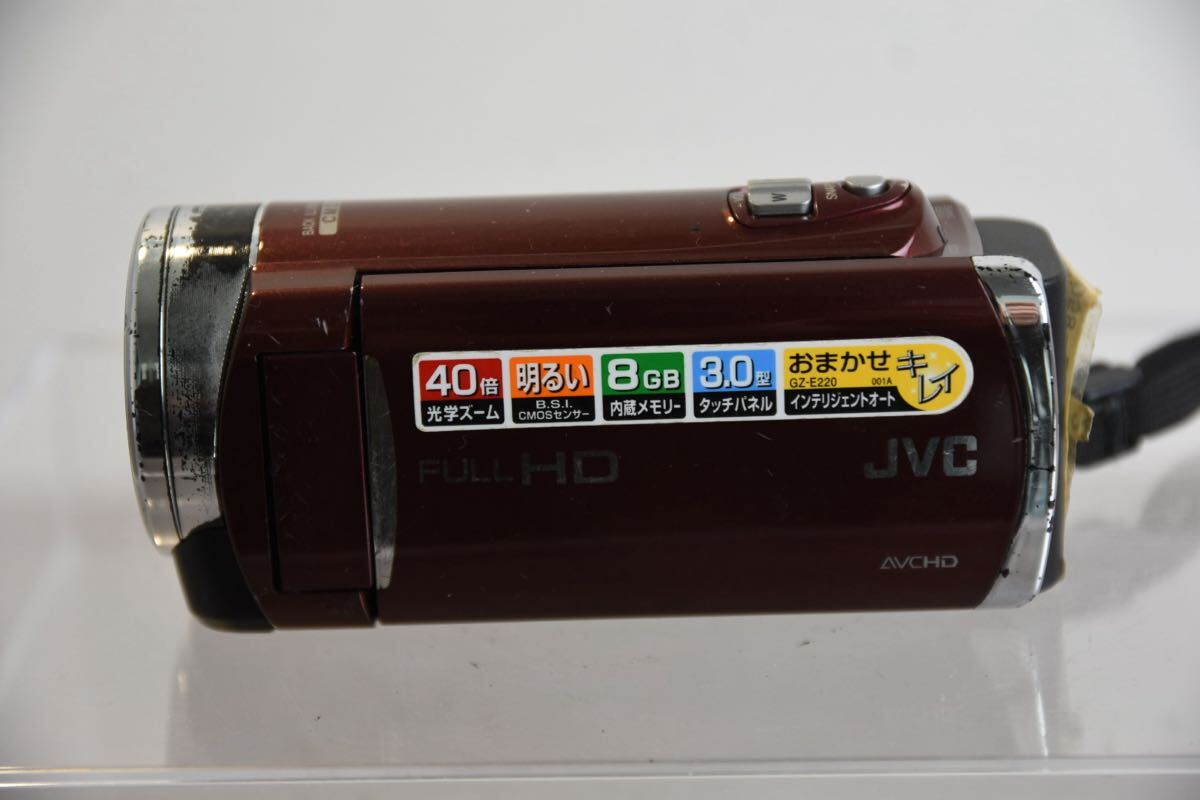 デジタルビデオカメラ JVC FULL HD GZ-E220-R 250127W9拍卖
