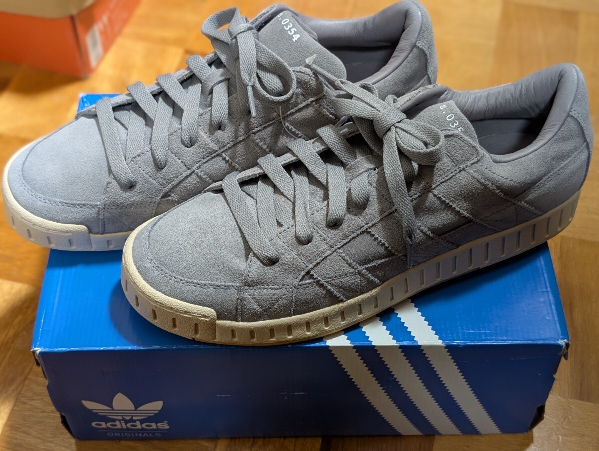 【即決】ADIDAS LAWSUIT The Soloist 29cm Us11 ロースーツ ソロイスト デッドストック ヴィンテージ グレー拍卖