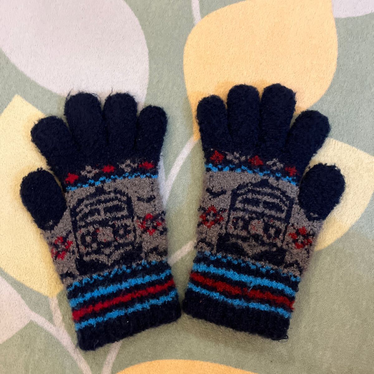 ◆USED◆子ども用 あたたかぁい手袋 幼稚園 マザウェイズ拍卖