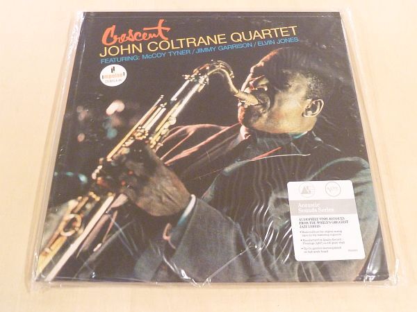 未開封 ジョン・コルトレーン Crescent 限定Acoustic Soundsマスタリング高音質180g重量盤LP John Coltrane Elvin Jones McCoy Tyner拍卖