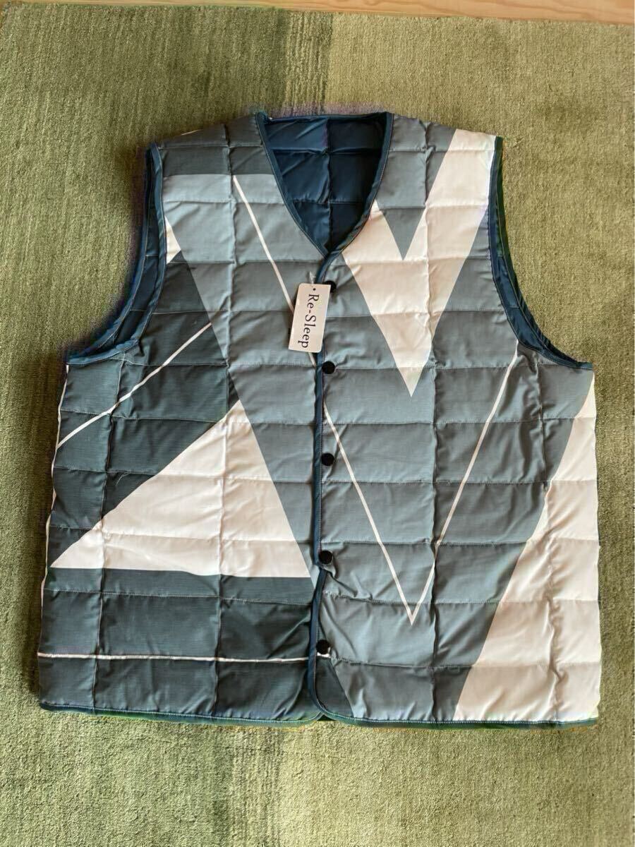 新品 羽毛ベスト ダウン80% 80g入り 【羽毛布団 枕 シビラカバー タオルケット ダウンケット こたつ布団出品中です】拍卖