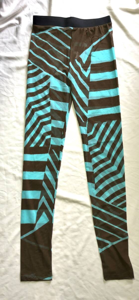 薄手生地 レディース メッシュ・スパッツ, レギンストレンカ。ゴルチェ風コスプレやドラッグクイーン仮装コスチュームに。ブルー系、柄モノ拍卖