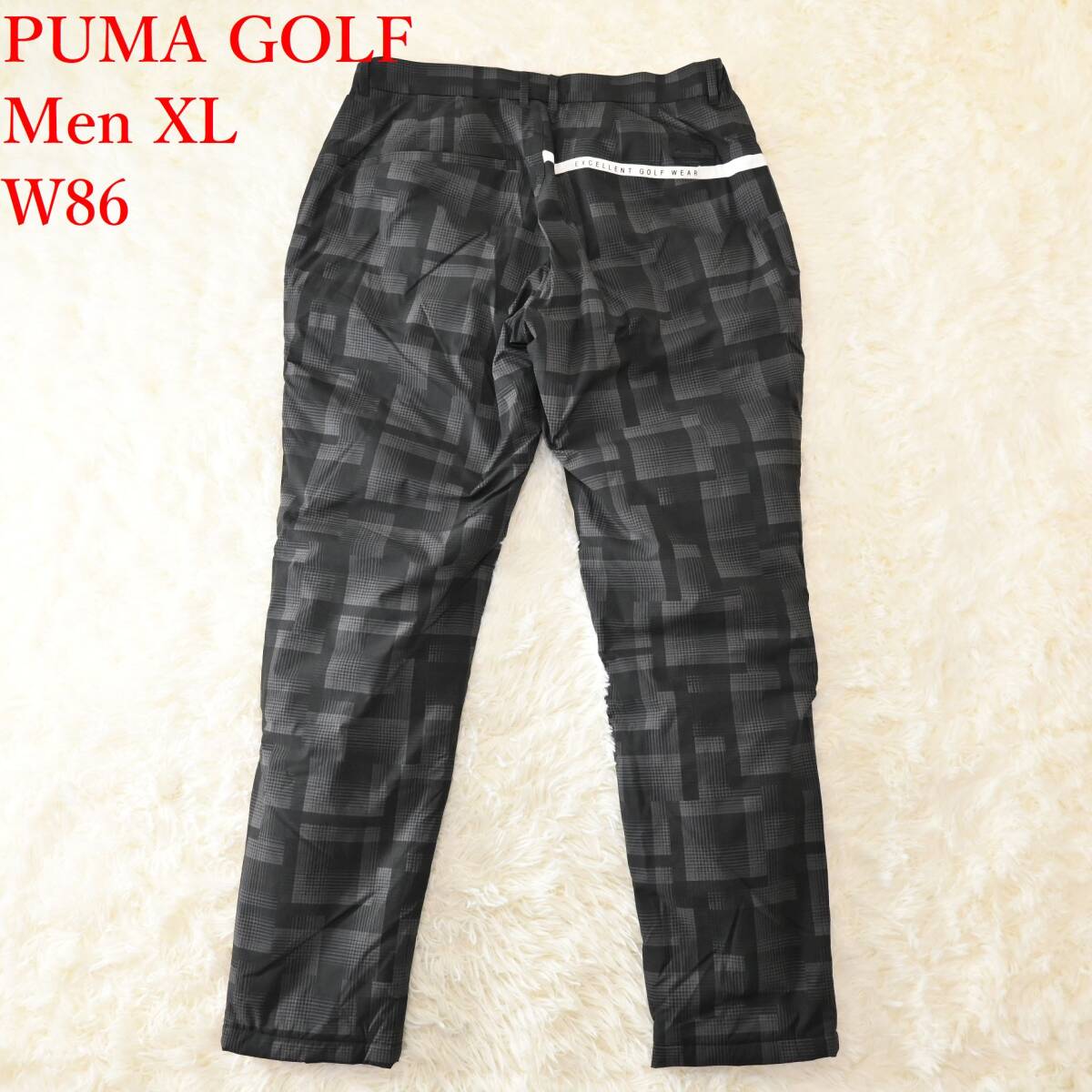 MEN XL W86 美品 プーマゴルフ 中綿 防寒 パンツ拍卖