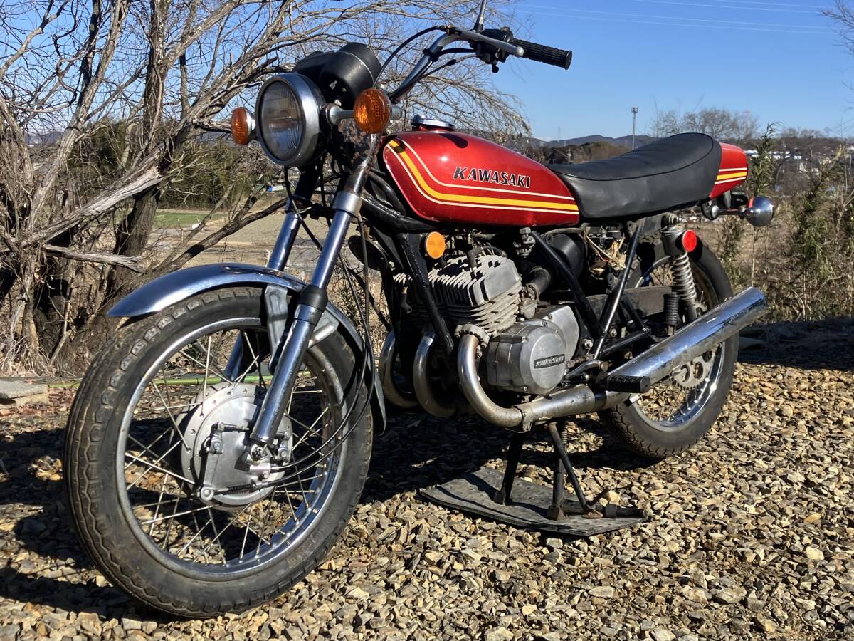 1976 カワサキ S1 KH250 オリジナル車 KH250 S1 MACH マッハ SS250拍卖