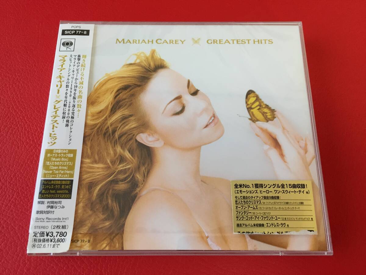 ◆マライア・キャリー グレイテスト・ヒッツ/帯付/2CD/SICP-77~8 #Y18YY1拍卖