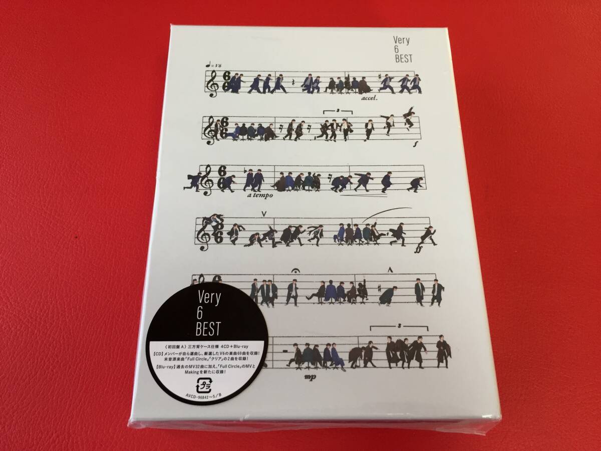◆V6/Very 6 BEST<初回盤A> 4CD+Blu-ray/AVCD-96842-5/B #Y26YY1拍卖