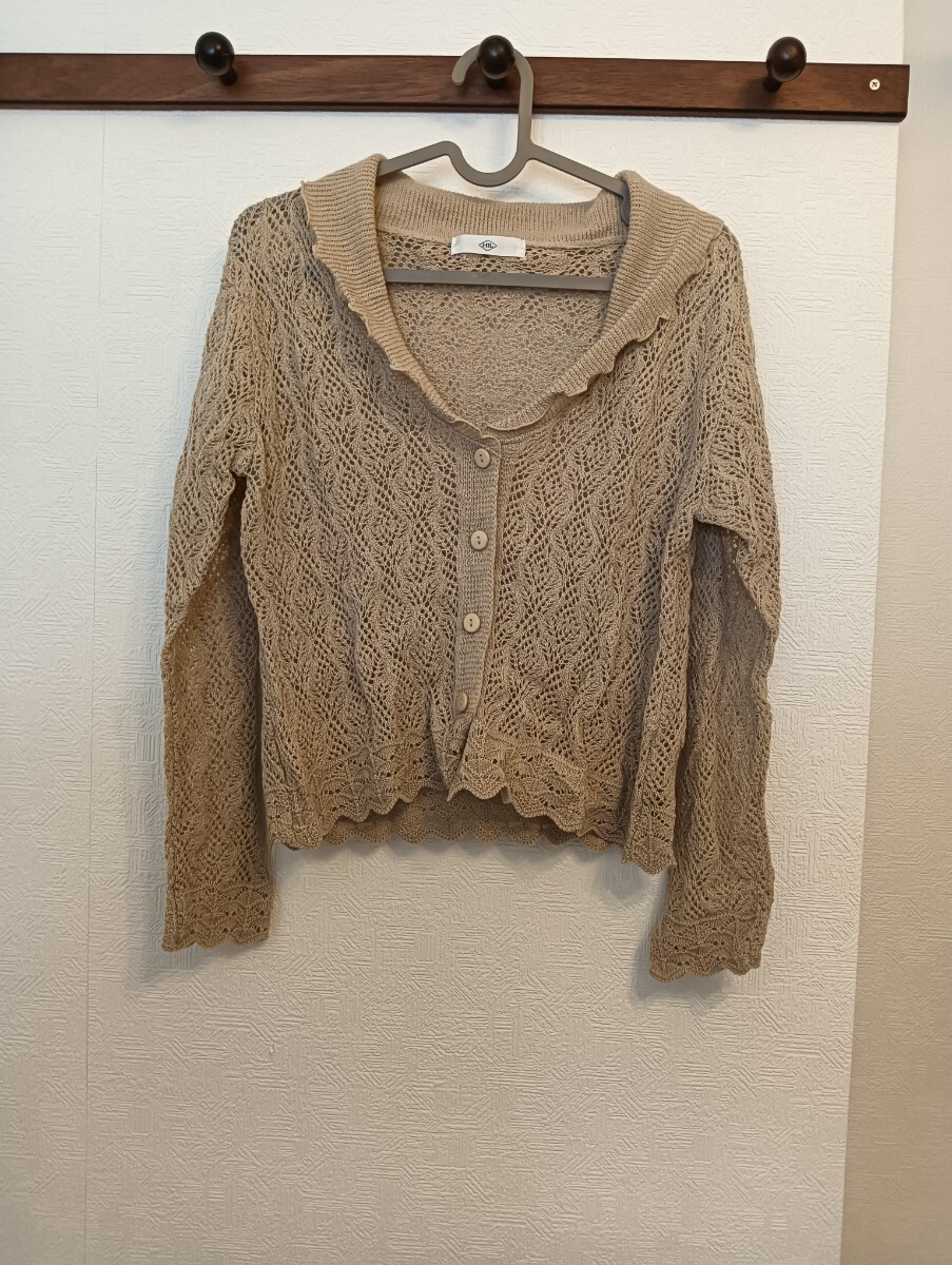 カーディガン 泉州ニット 日本製 ボレロ トップス 拍卖