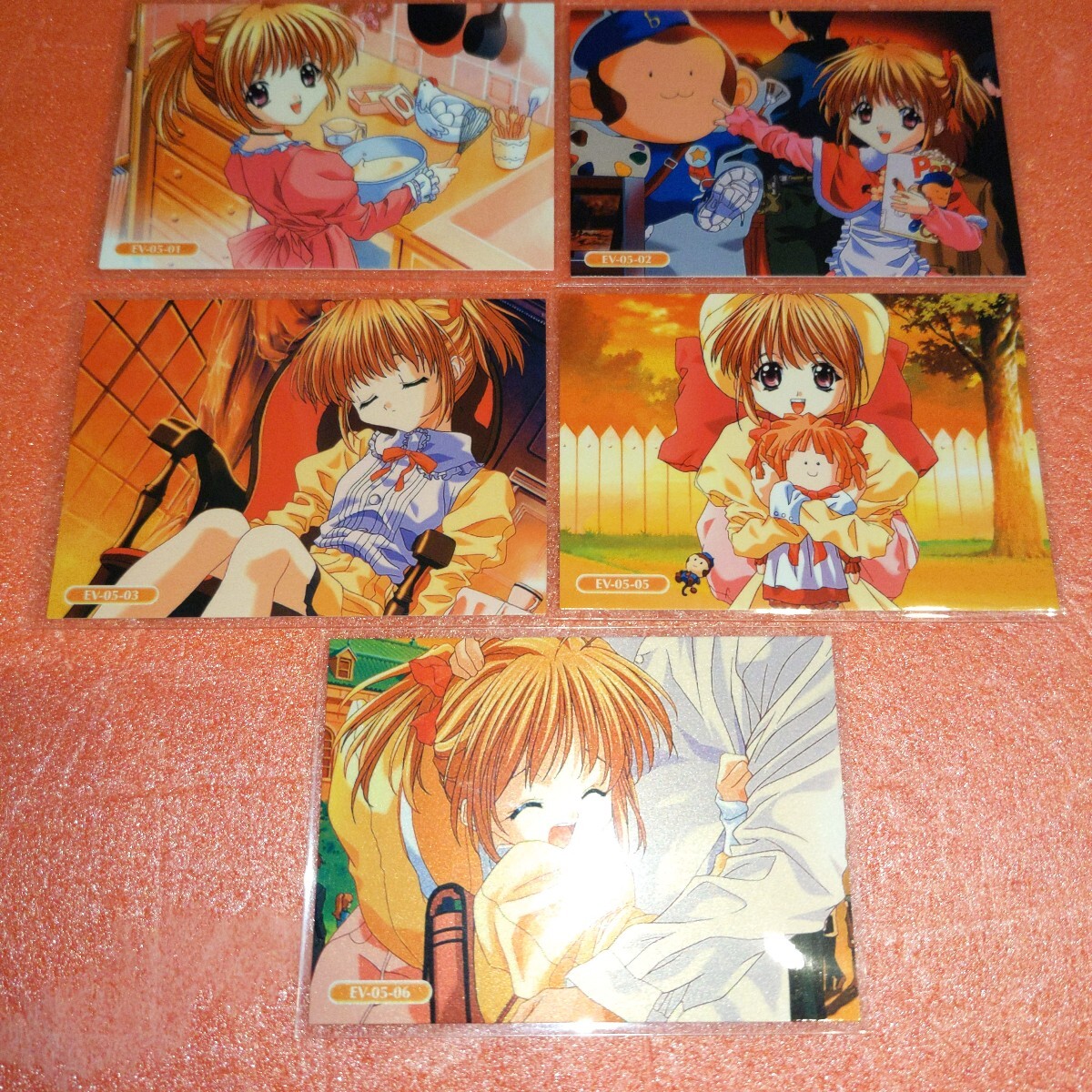 シスター・プリンセス イベントカード TGC トレーディングカード 5種類 雛子 Event-05 01〜03.05.06 バレンタインストーリー拍卖