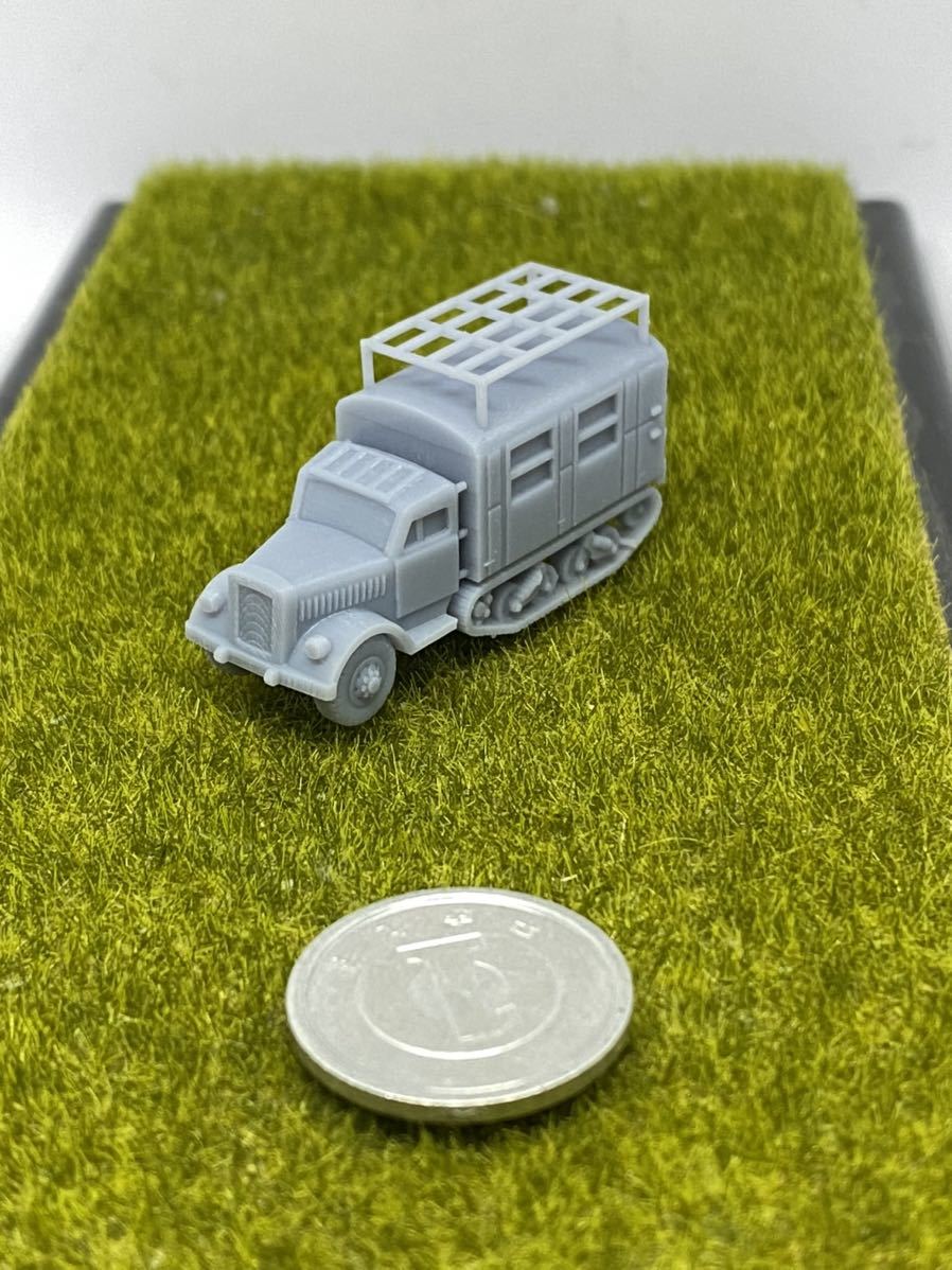 1/144レジンキット未塗装 WWⅡ ドイツ軍 オペル・ブリッツ トラック 指揮・通信 軍用車両ワールドタンクミュージアム【同梱可能】0707拍卖
