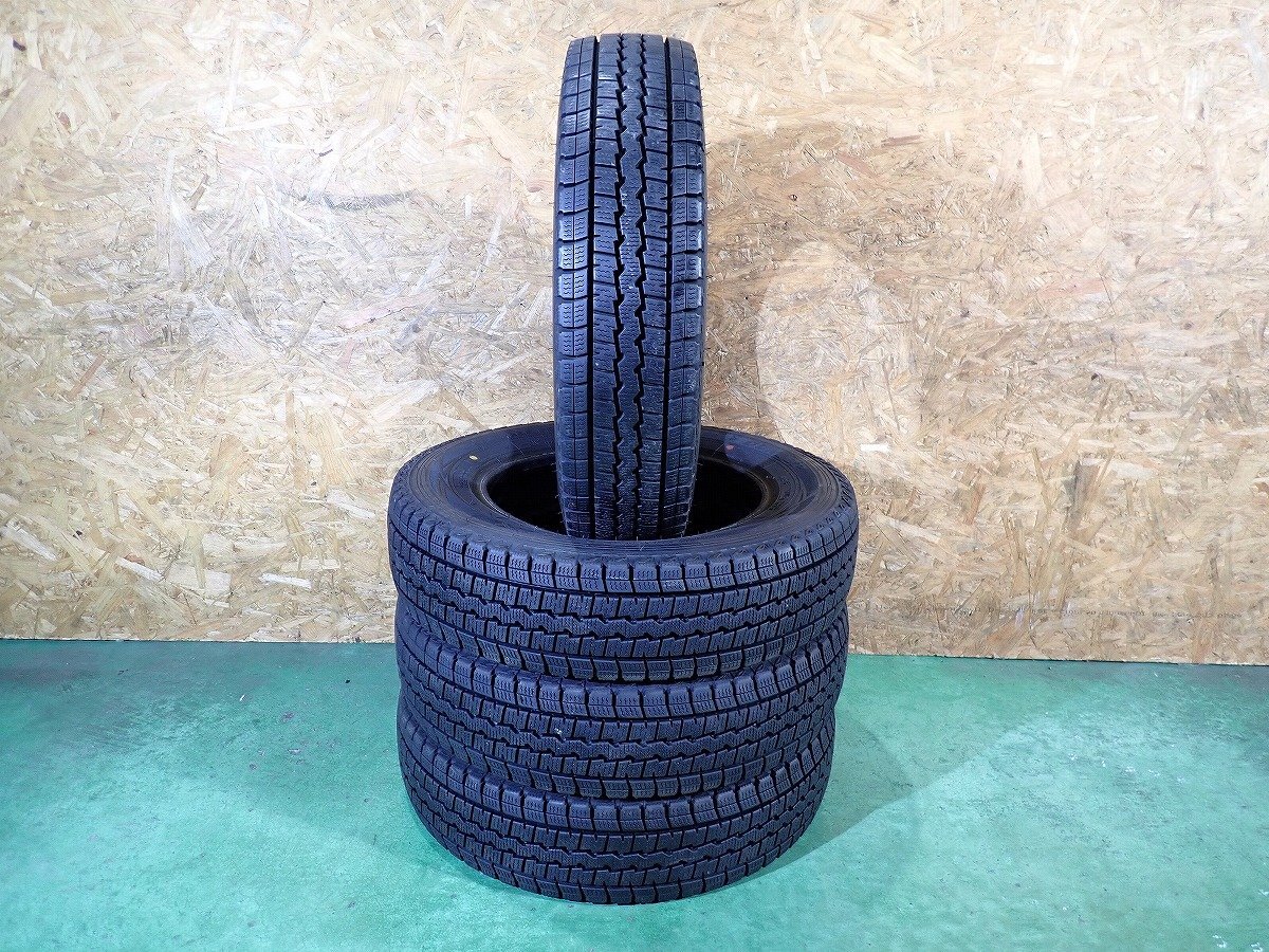 RB3613【送料無料155/80R14 88/86N】4本 ダンロップ WINTER MAXX ウィンターマックス SV01 2022年製 中古スタッドレスタイヤ拍卖