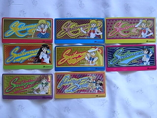 非売品 森永ホットケーキミックス セーラームーンS スーパーステッカー 全8種類拍卖