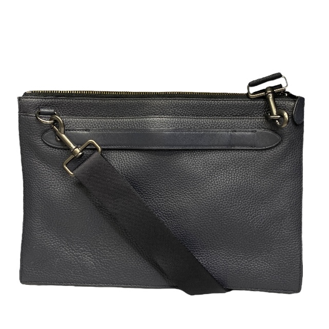 COACH コーチ 11039 ショルダーバッグ クロスボディバッグ クラッチバッグ 手持ち鞄 肩掛け 斜め掛け レザー ネイビー拍卖