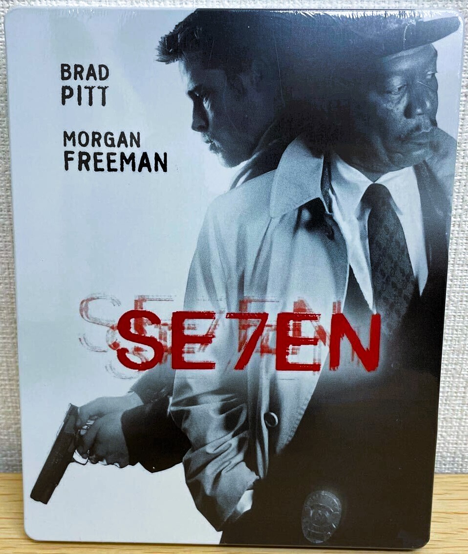 新品未開封★Amazon.co.jp限定★セブン/SE7EN★日本完全数量限定スチールブック仕様版ブルーレイ●ブラッド・ピット●モーガン・フリーマン拍卖
