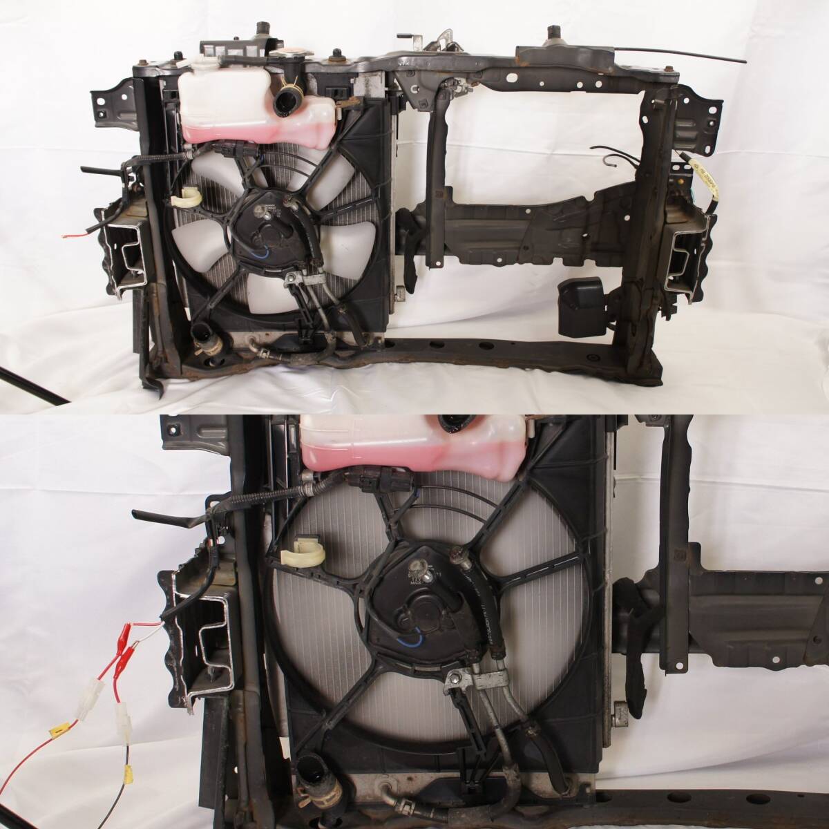 ファンOK ラジエーターコアサポート 電動ファン 2009/12 L385S タントカスタム外し 53028-B2090 53205-B2140 16400-B2241他 純正 @10001s拍卖