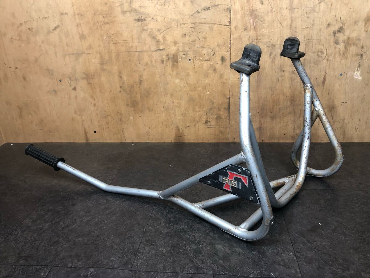 スズキ RG250Γ GJ21A 純正オプション メンテナンススタンド RG250γ ガンマ 初期型 レーシングスタンド GSX-R400 RG400Γ RG500Γ拍卖