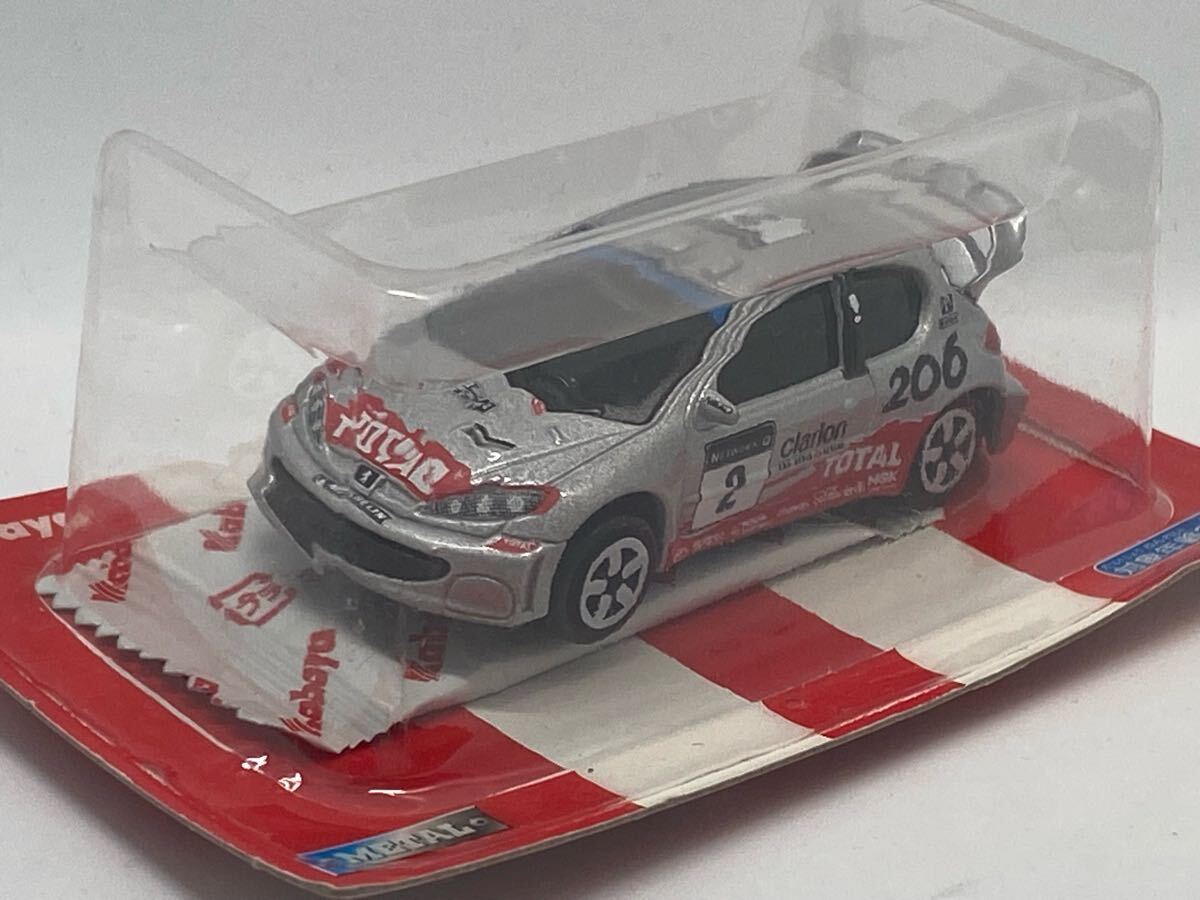 トミカサイズ マジョレット majorette プジョー206 WRC PEUGEOT 未開封拍卖