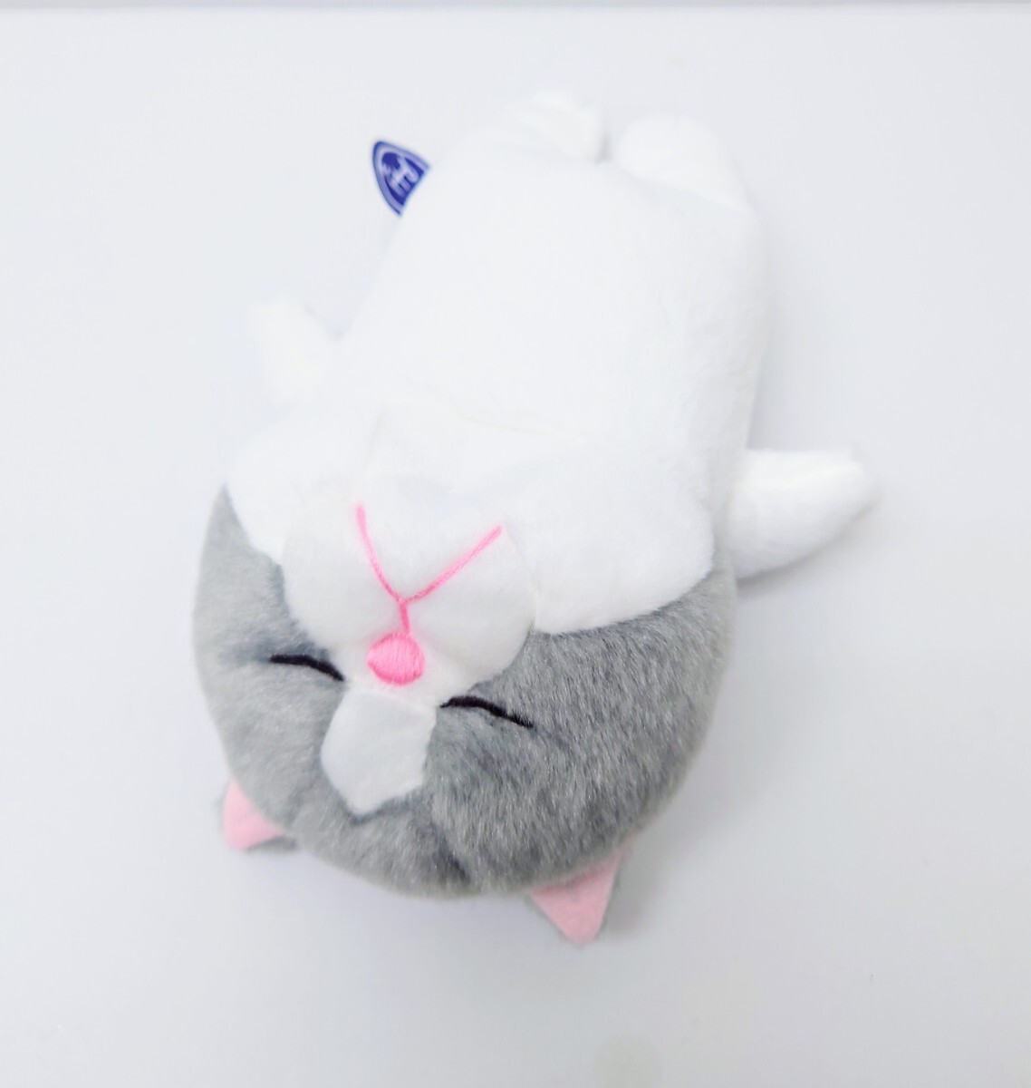 新品未使用 猫柄 猫雑貨 猫グッズ ぼうみたいなねこ ねずぼう ぼうねこ 灰ハチワレ ぬいぐるみ ねこ ネコ キャット cat 拍卖