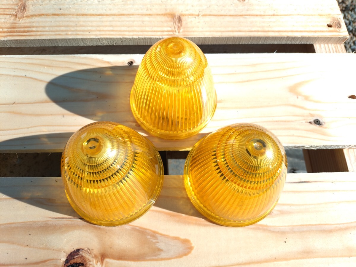 バスマーカー マーカー レンズ プラスチック きいろ 中古 デコトラ トラック 軽トラ拍卖