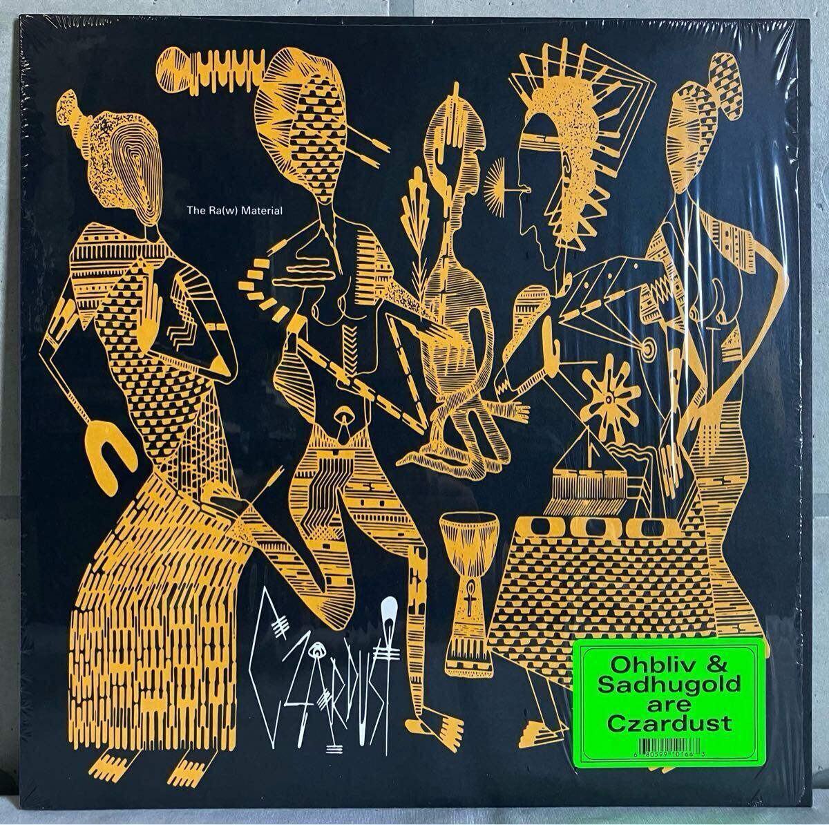 美品 シュリンク US LP / Czardust (Ohbliv & Sadhugold) - The Ra(w) Material / Fatbeats HipHop Rap拍卖