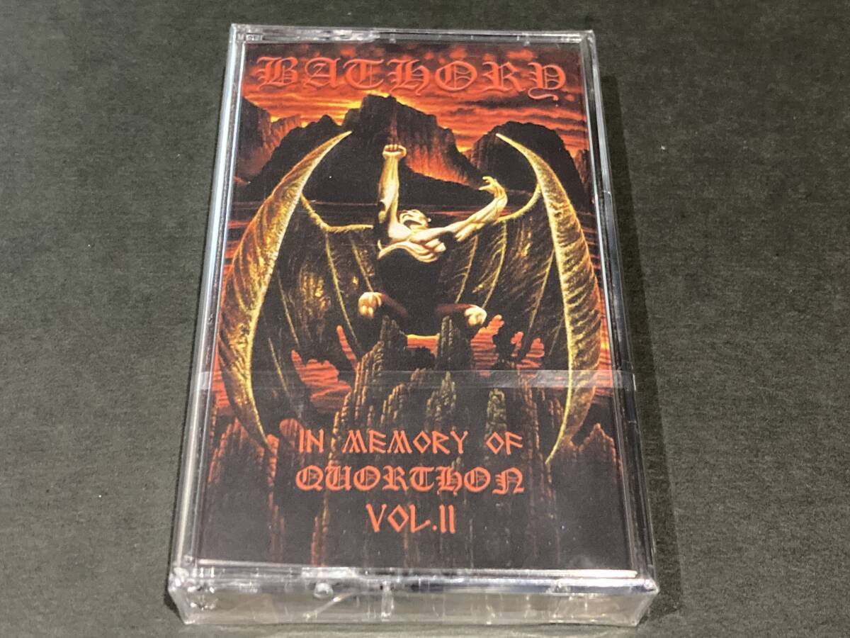 未開封 カセットテープ BATHORY / In Memory Of Quorthon Vol.Ⅱ 2 輸入盤 ブラック・メタル Black Metal拍卖
