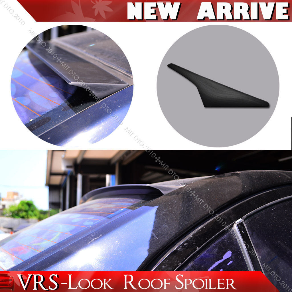 VRS ルーフスポイラー 素地 For トヨタ SAI サイ AZK10型 艶消し黒 マットブラック 汎用 PVC PUF 塗装対応拍卖