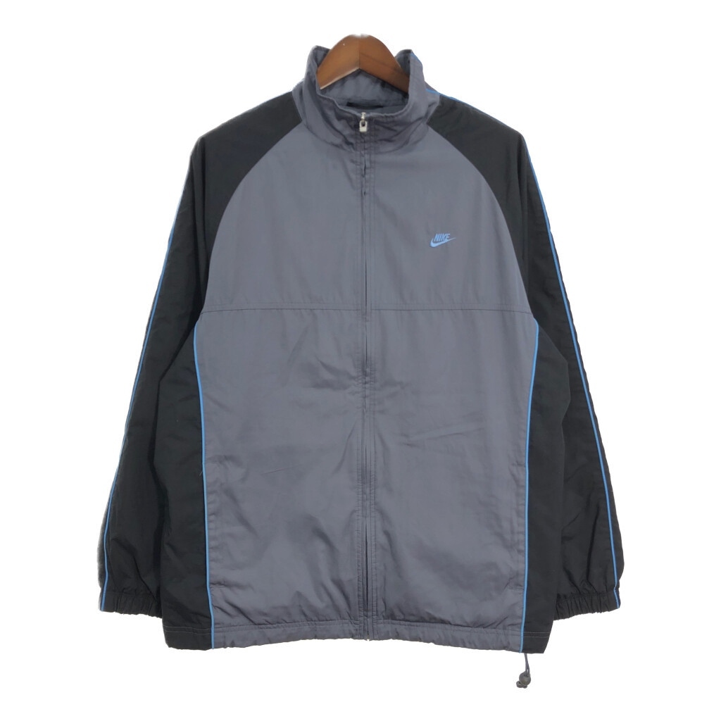 00年代 NIKE ナイキ トラックジャケット スポーツ グレー (メンズ L) 中古 古着 T1554拍卖
