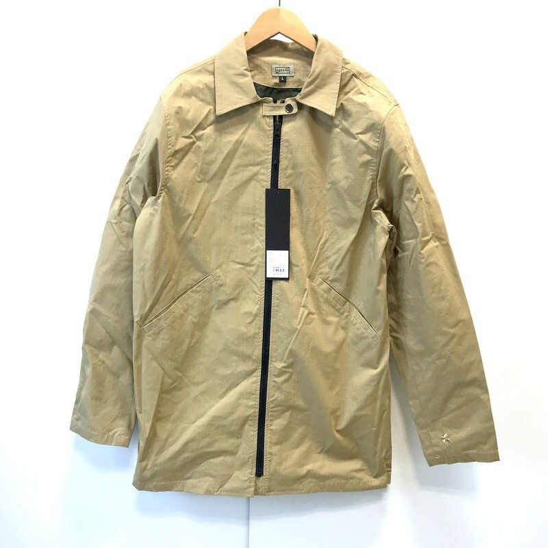 未使用 HERUNE ナイロンリップトレンチコート HRN-011 タグ付き Lサイズ ライディングウェア オートバイ バイク用品 ヒルネ ◇TA1999拍卖