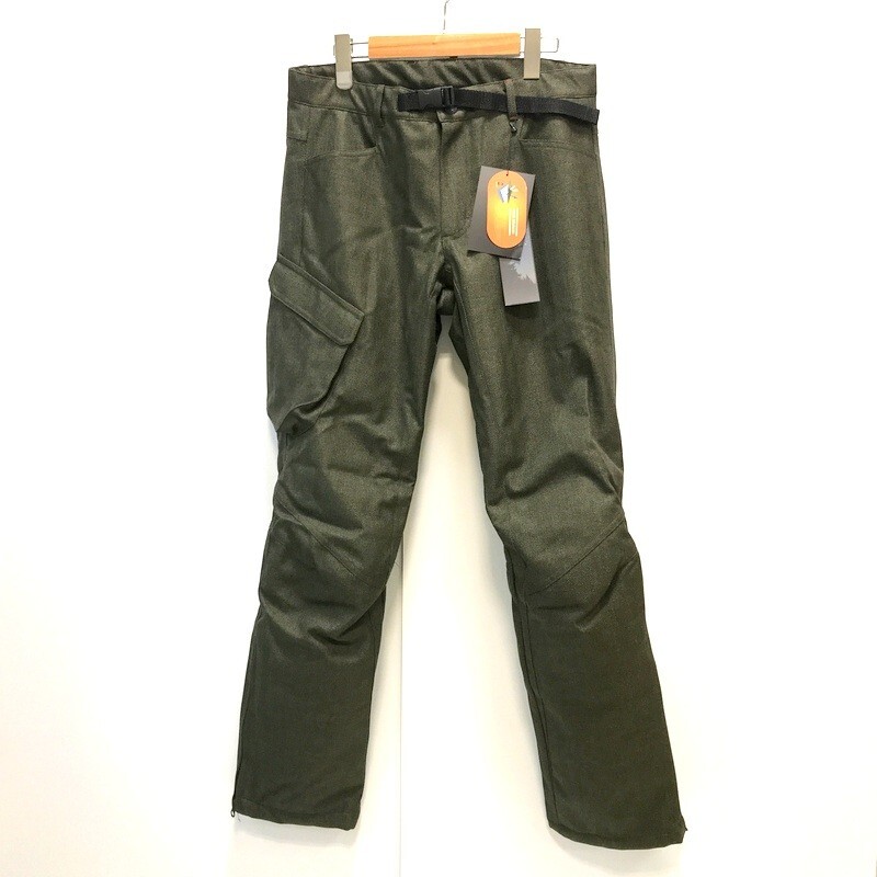 未使用 HERUNE ヘリンボンアウターパンツ HRNB-009 メンズ Lサイズ ライディングウェア オートバイ バイク用品 ボトムス ヒルネ ◇TA2052拍卖