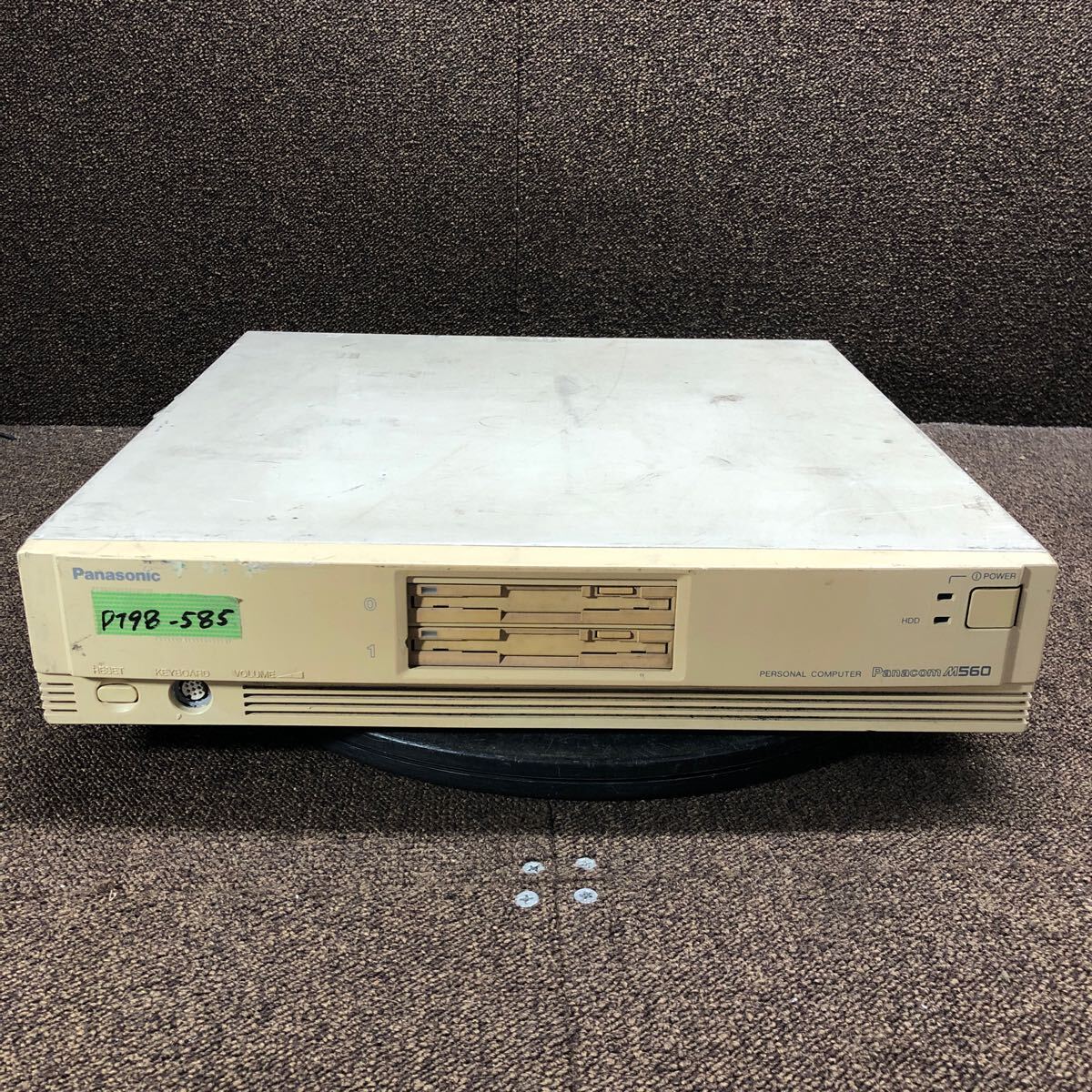 DT98-585 激安 デスクトップPC Panasonic Panacom CV-M560HF MEM 1024KB HDD欠品 メモリーチェックまで確認済み ジャンク拍卖