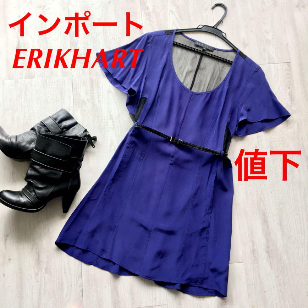 値下■インポート希少■ローズバッド ERIK HARTワンピース /検 アイレネ TAN タン mame拍卖