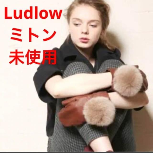 値下■完売品未使用★ラドロー Ludlow フォックスファーミトン グローブ 手袋拍卖