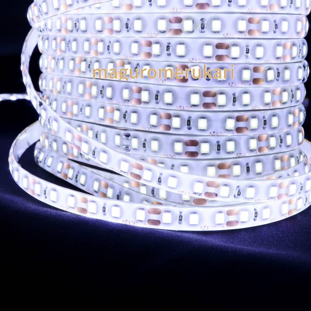 600連5m LEDテープ 白 クールホワイト 防水12V 車 バイク 原付 車内 車外 室内 インテリア アクセサリー 間接照明 イルミネーション拍卖