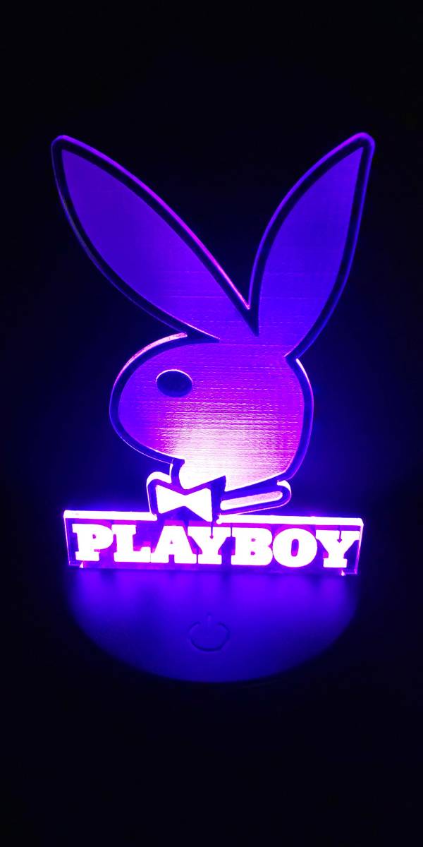 プレイボーイ PLAYBOY レトロ 旧車 アクリル サインボード LED ディスプレイ拍卖