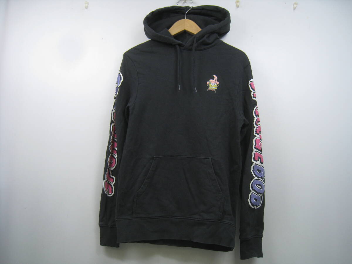 H&M スポンジボブ パトリック・スター パーカー Sponge Bob 黒 ブラック サイズEUR XS UN 160/84A拍卖