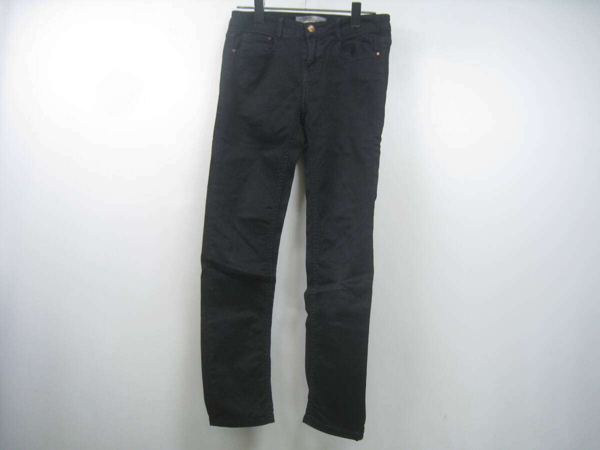 ZARA ザラ キッズ 女の子 パンツ ボトムス 黒 ブラック EUR34拍卖