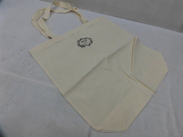 JILKY ジルキー トートバッグ ショルダーバッグ 生成り ロゴプリント バッグ かばん オフホワイト 白拍卖