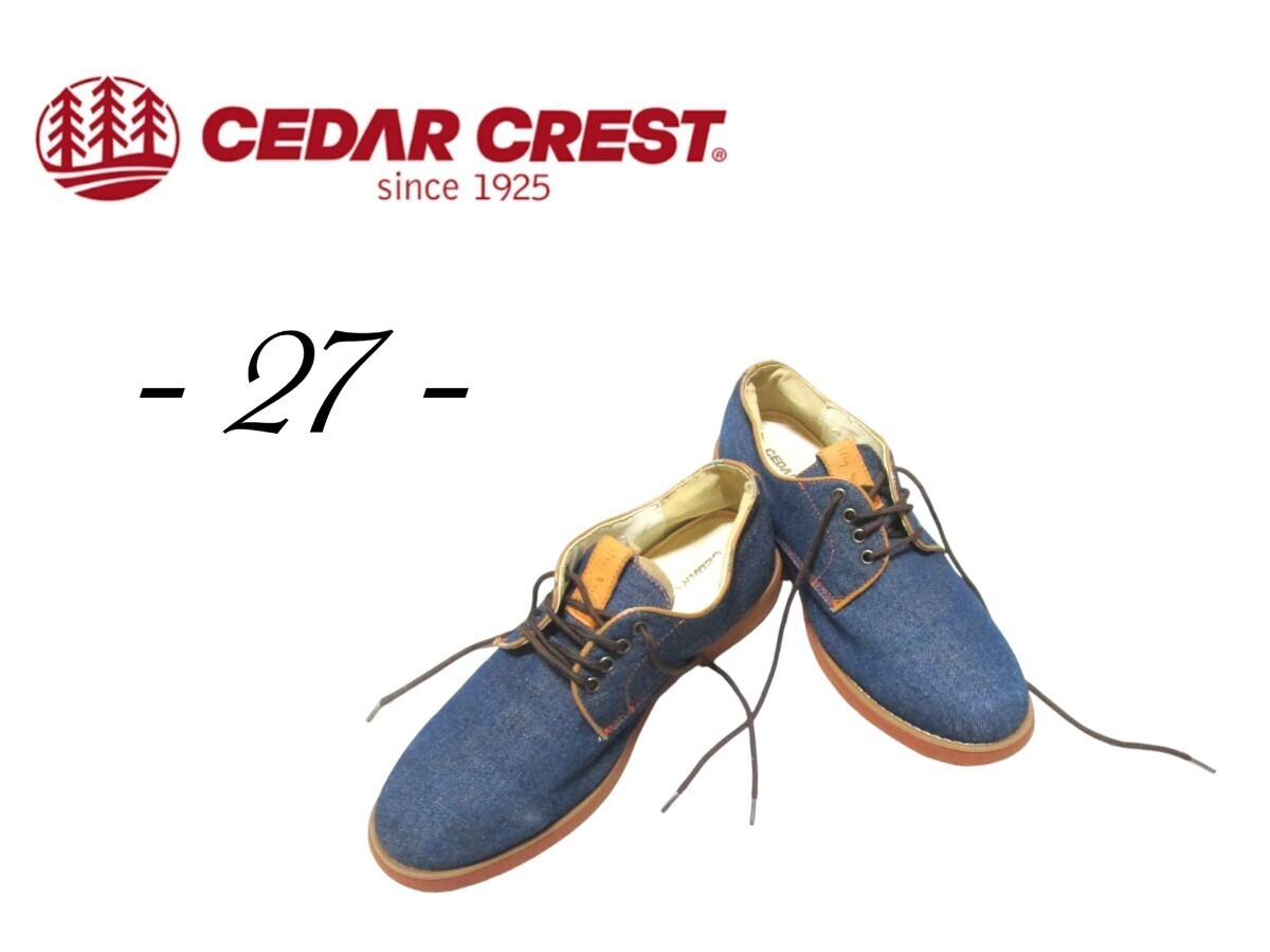 メンズ27◇CEDAR CREST◇デニムシューズ拍卖
