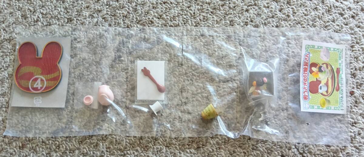 メガハウス*和うさぎの甘味屋さん*④ギッシリあんみつセット*内袋未開封*ミニチュア*ウサギ*ドールハウス*食器*2006年拍卖